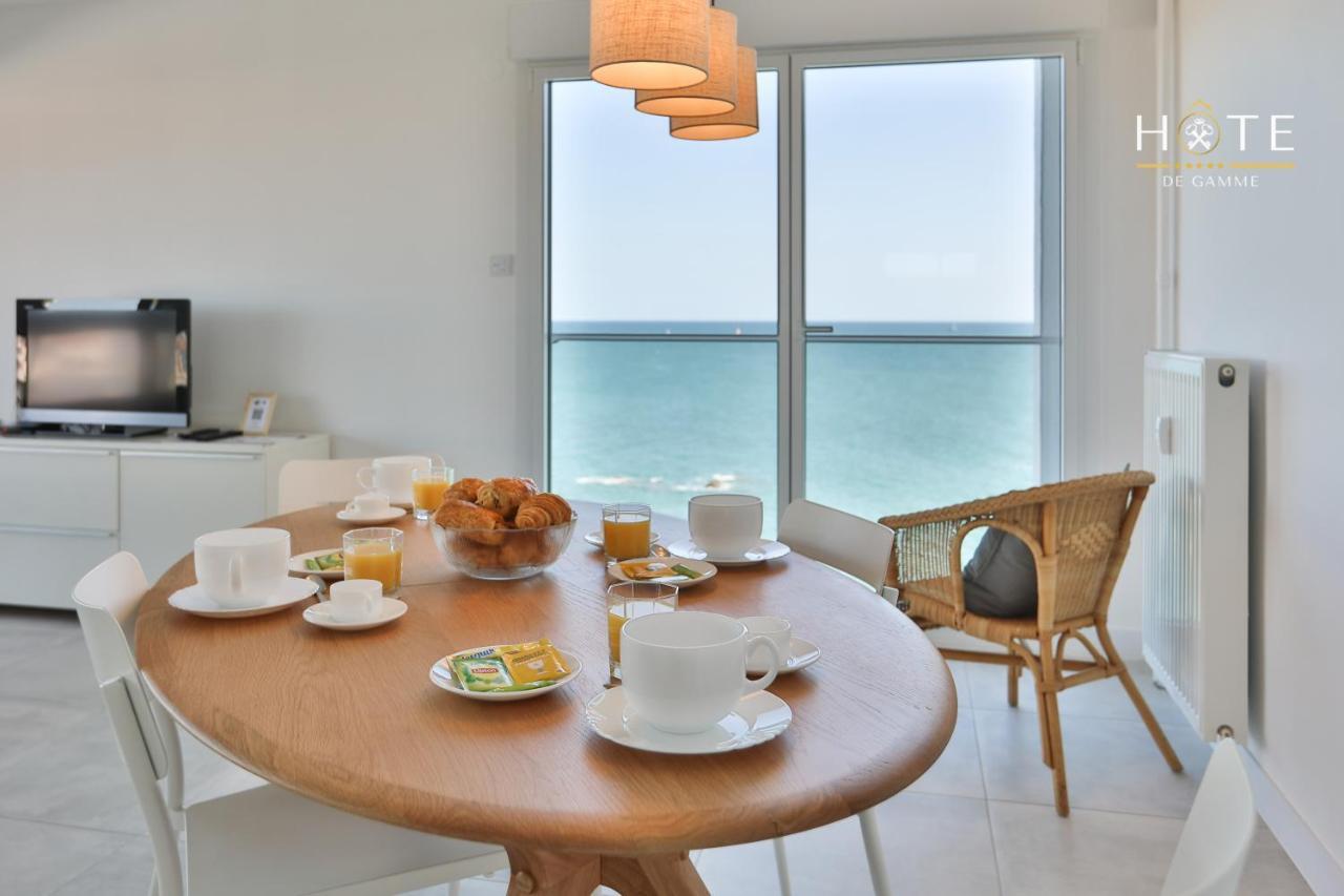 Appartement De Caractere, Superbe Vue Mer 280° La Chaume Exteriér fotografie