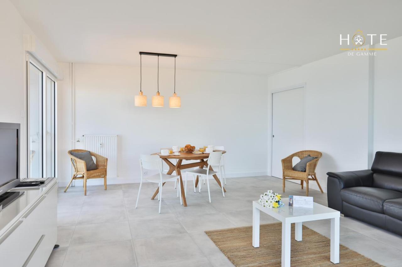 Appartement De Caractere, Superbe Vue Mer 280° La Chaume Exteriér fotografie