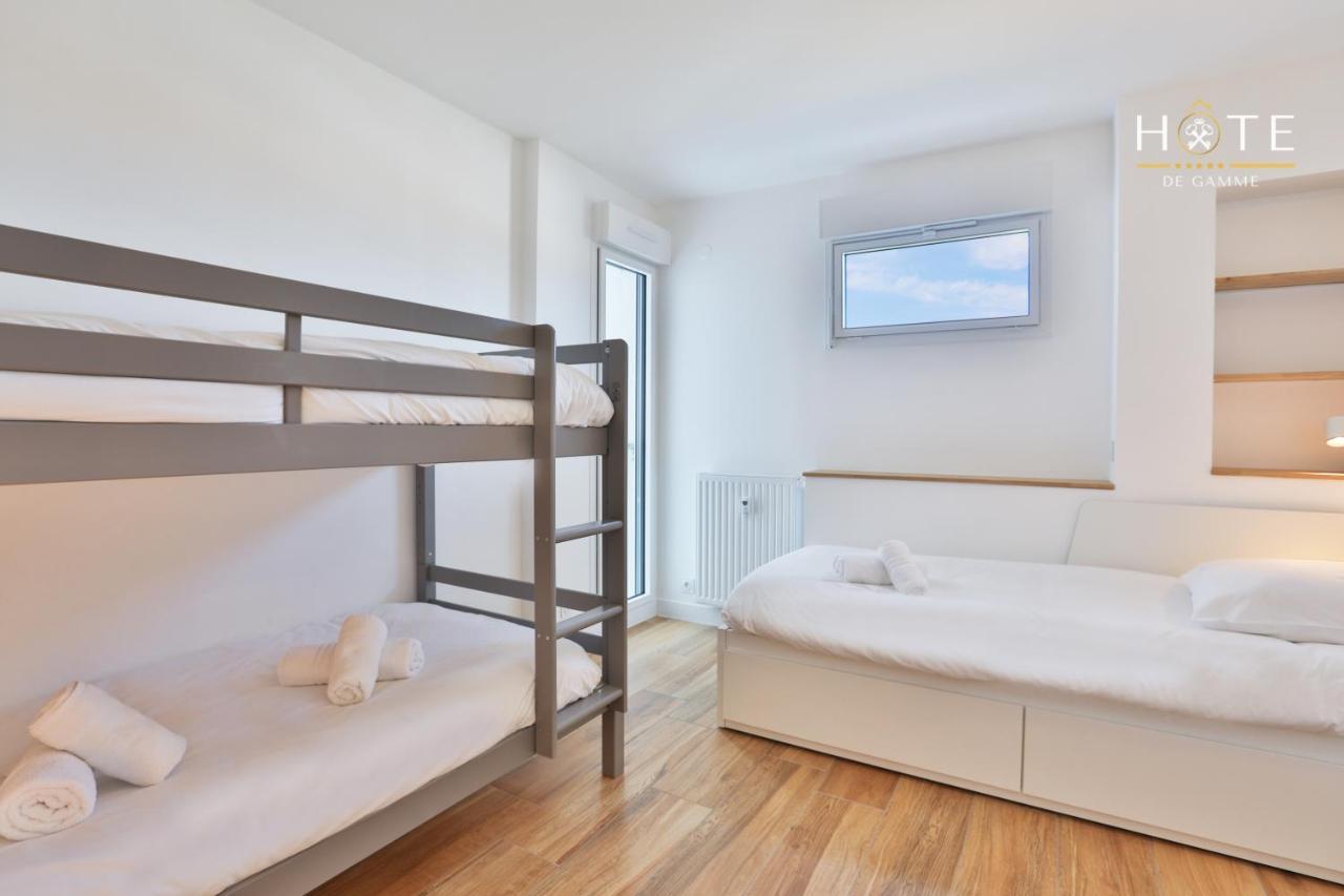 Appartement De Caractere, Superbe Vue Mer 280° La Chaume Exteriér fotografie