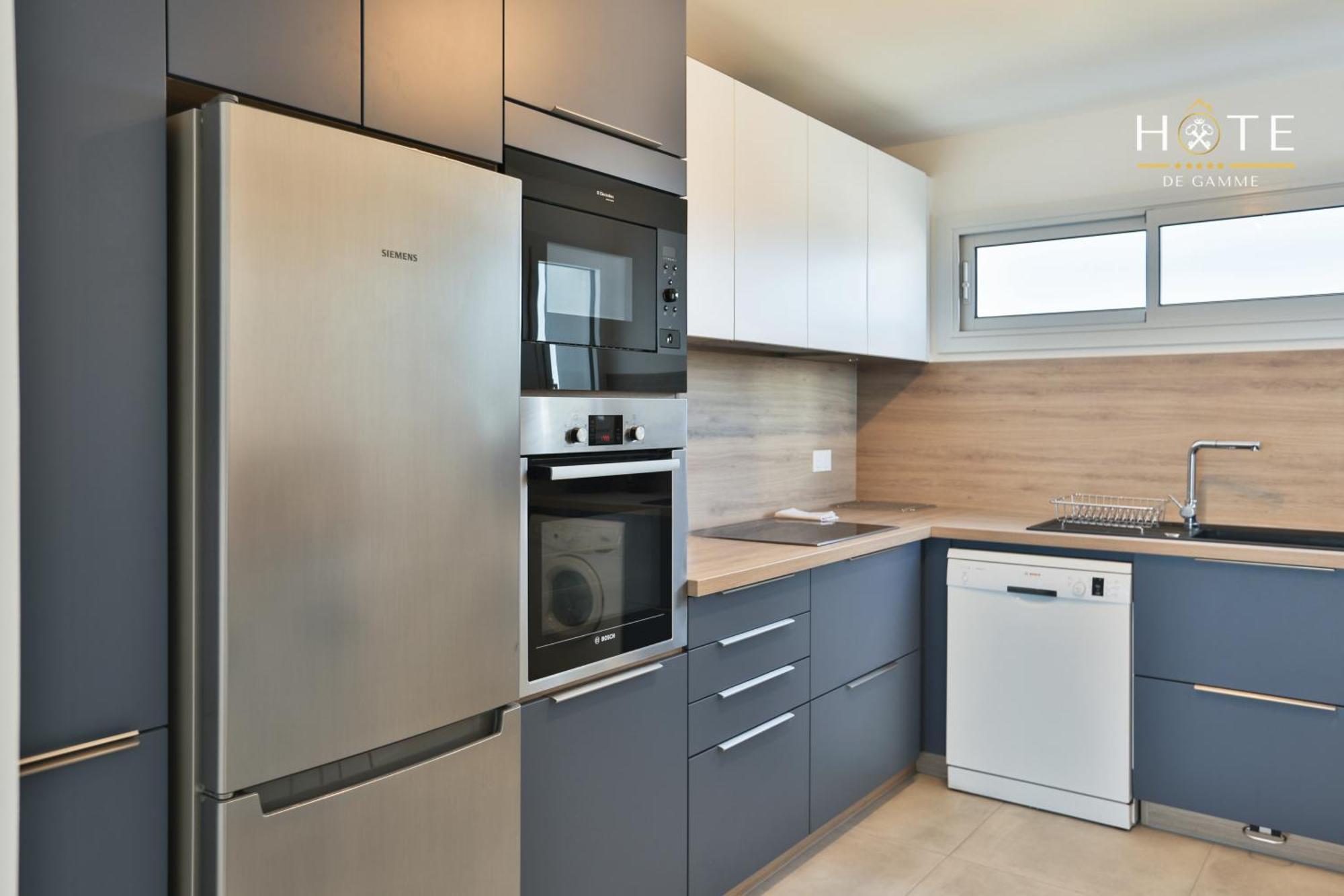 Appartement De Caractere, Superbe Vue Mer 280° La Chaume Exteriér fotografie