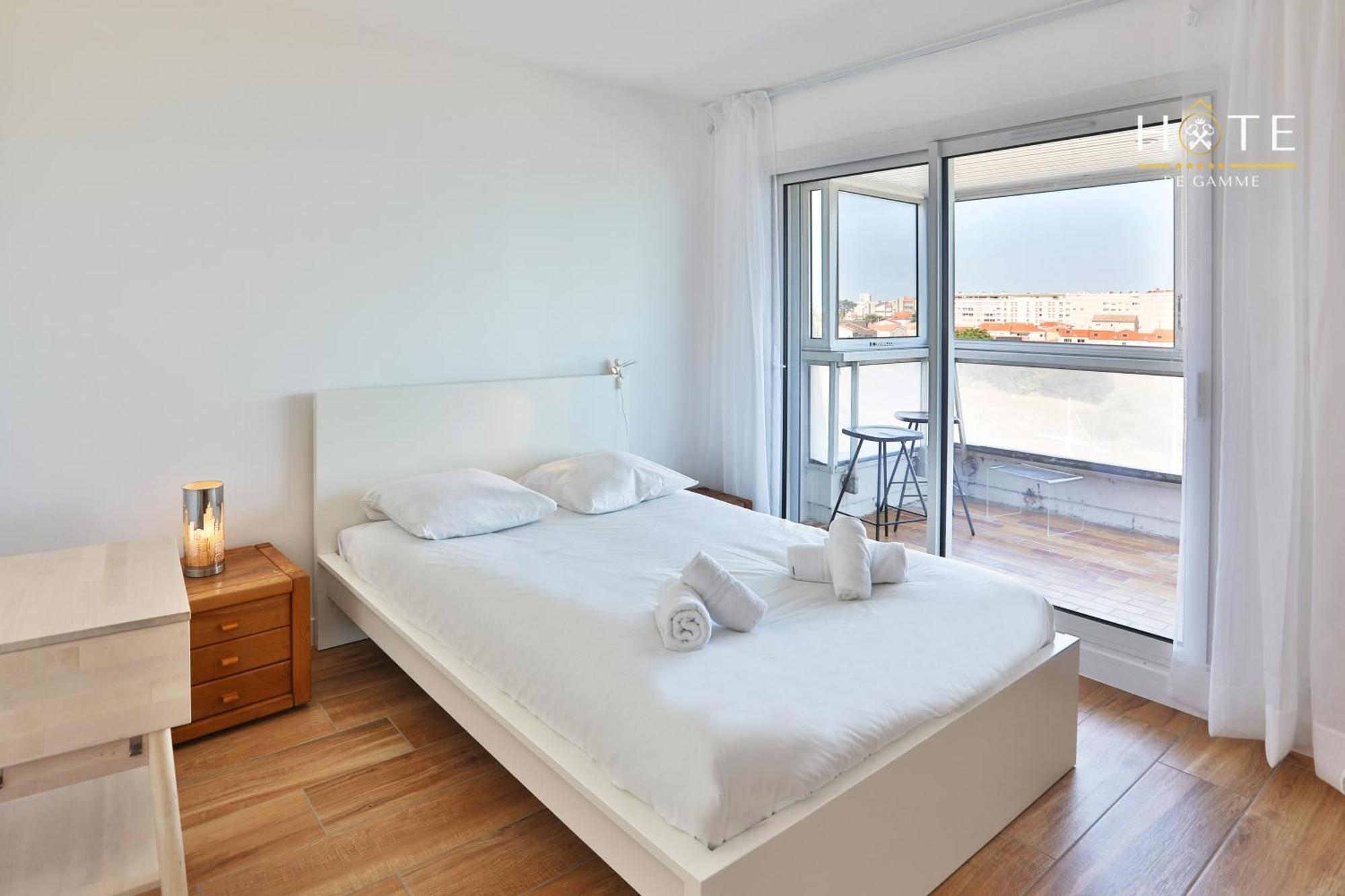 Appartement De Caractere, Superbe Vue Mer 280° La Chaume Exteriér fotografie